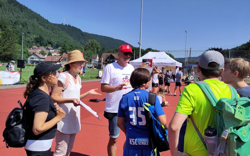 Sporttag in Calmbach